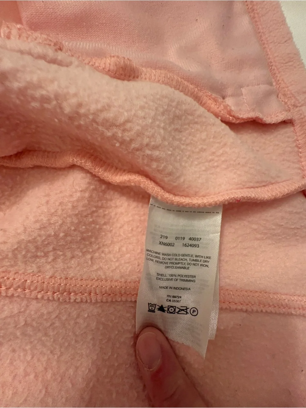 Columbia baby girl Pink Fleece Jacket 12-18m